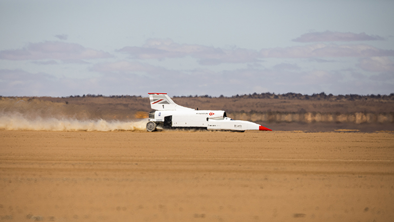 Driver wanted to break land speed record with BloodhoundImage