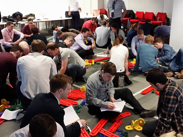 Young Members at the Engineering Challenge event