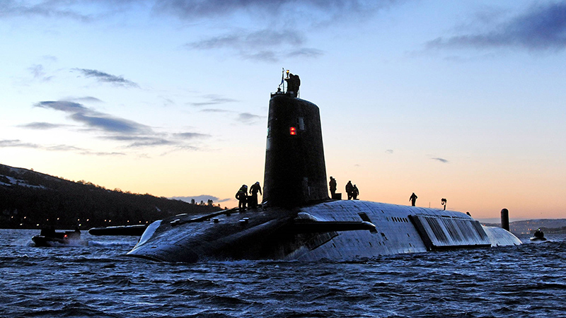 Royal Navy Submariners HMS Oardacious are 'isolation professionals